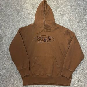 Supreme Missoni hooded sweatshirt
